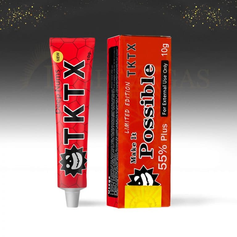 TKTX Topical Anaesthetic 55 Numbing Cream 10g LASH Vegas